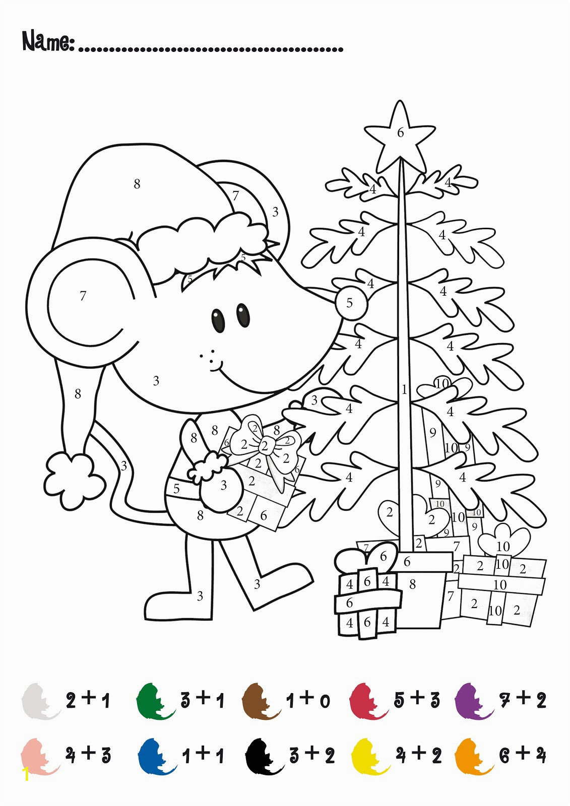 Free Online Color by Number Coloring Pages Color by Number Addition Best Coloring Pages for Kids