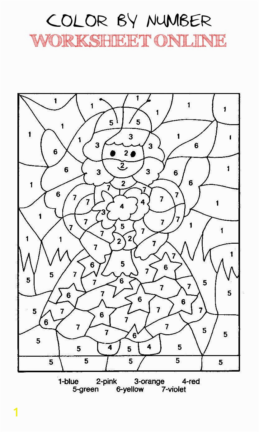 color by number worksheet online top 10 free printable color by number coloring pages line