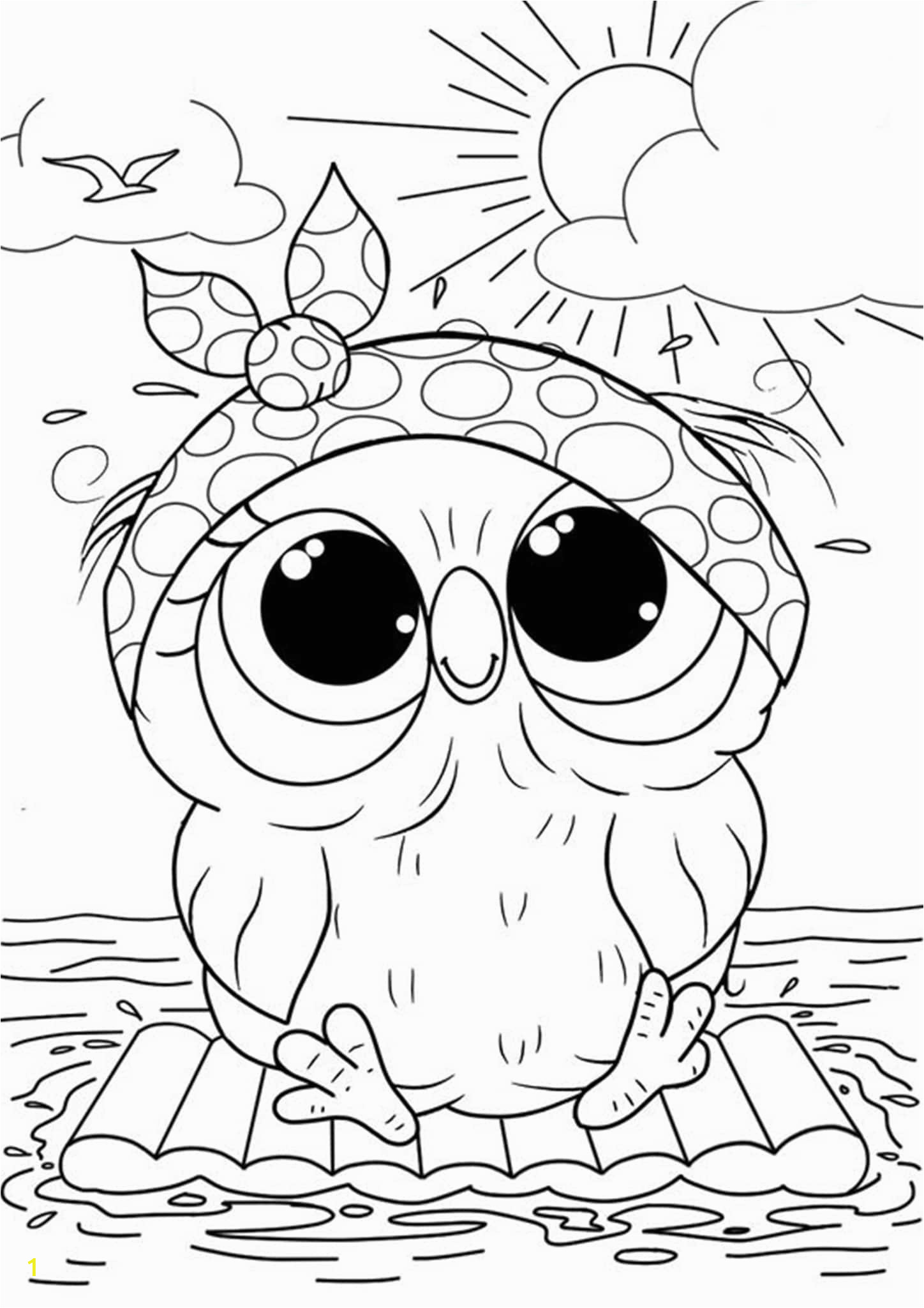 owl coloring pages