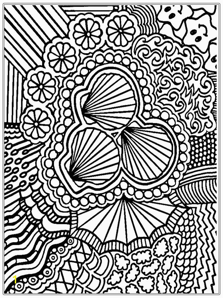 abstract art coloring pages for adults