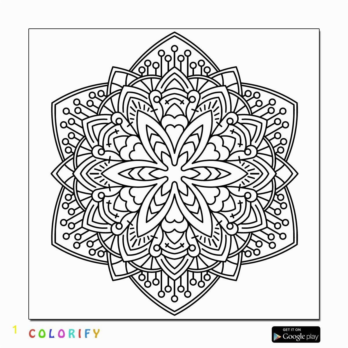 mandala coloring pages advanced level