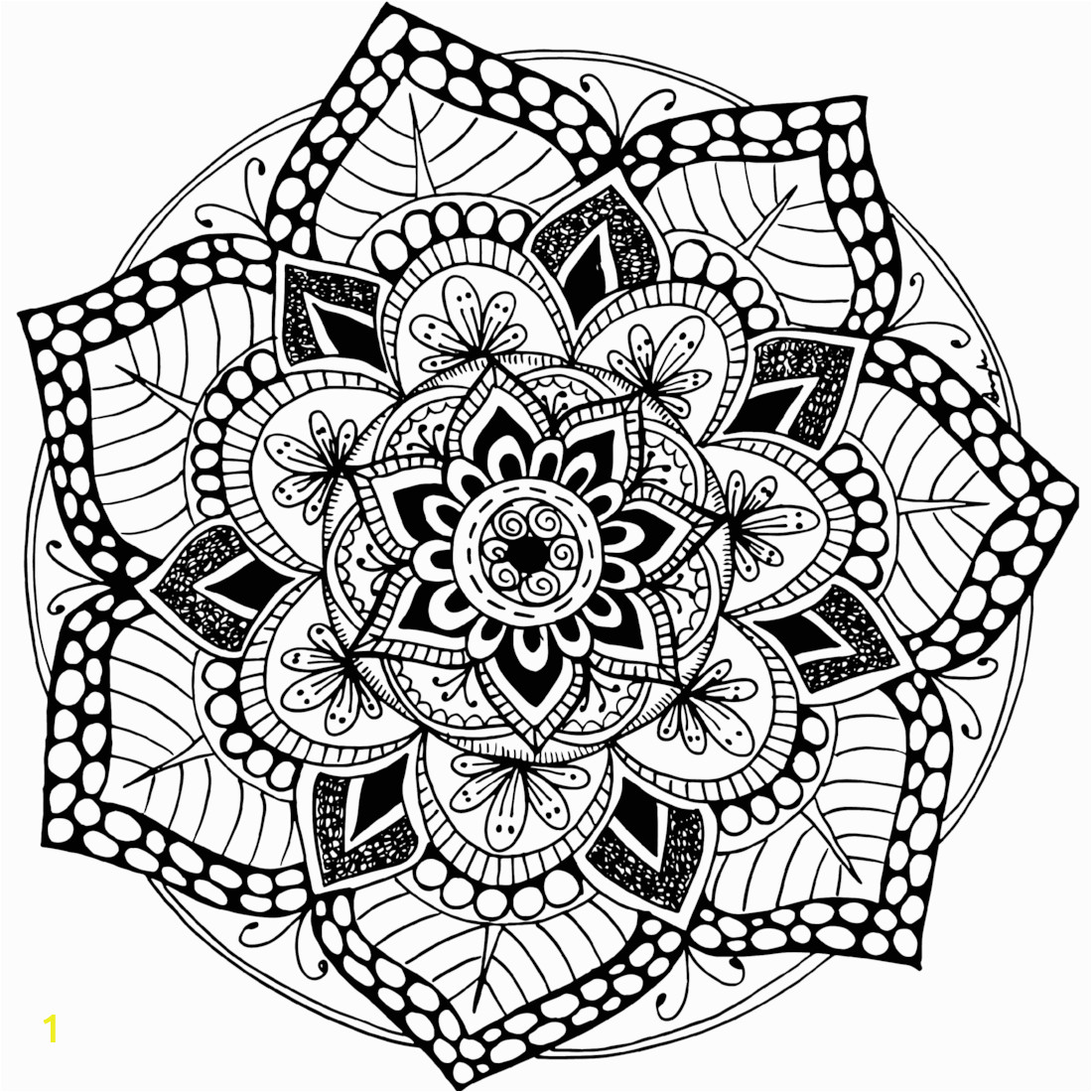 Free Printable Advanced Mandala Coloring Pages 23 Mandala Coloring Pages Advanced Level Download