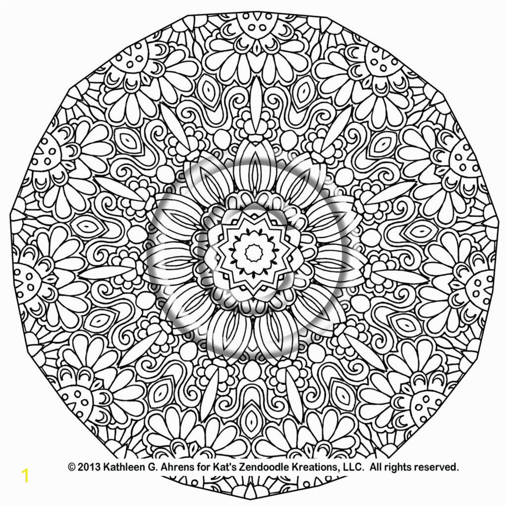 Free Printable Advanced Mandala Coloring Pages Advanced Mandala Clipart Clipground