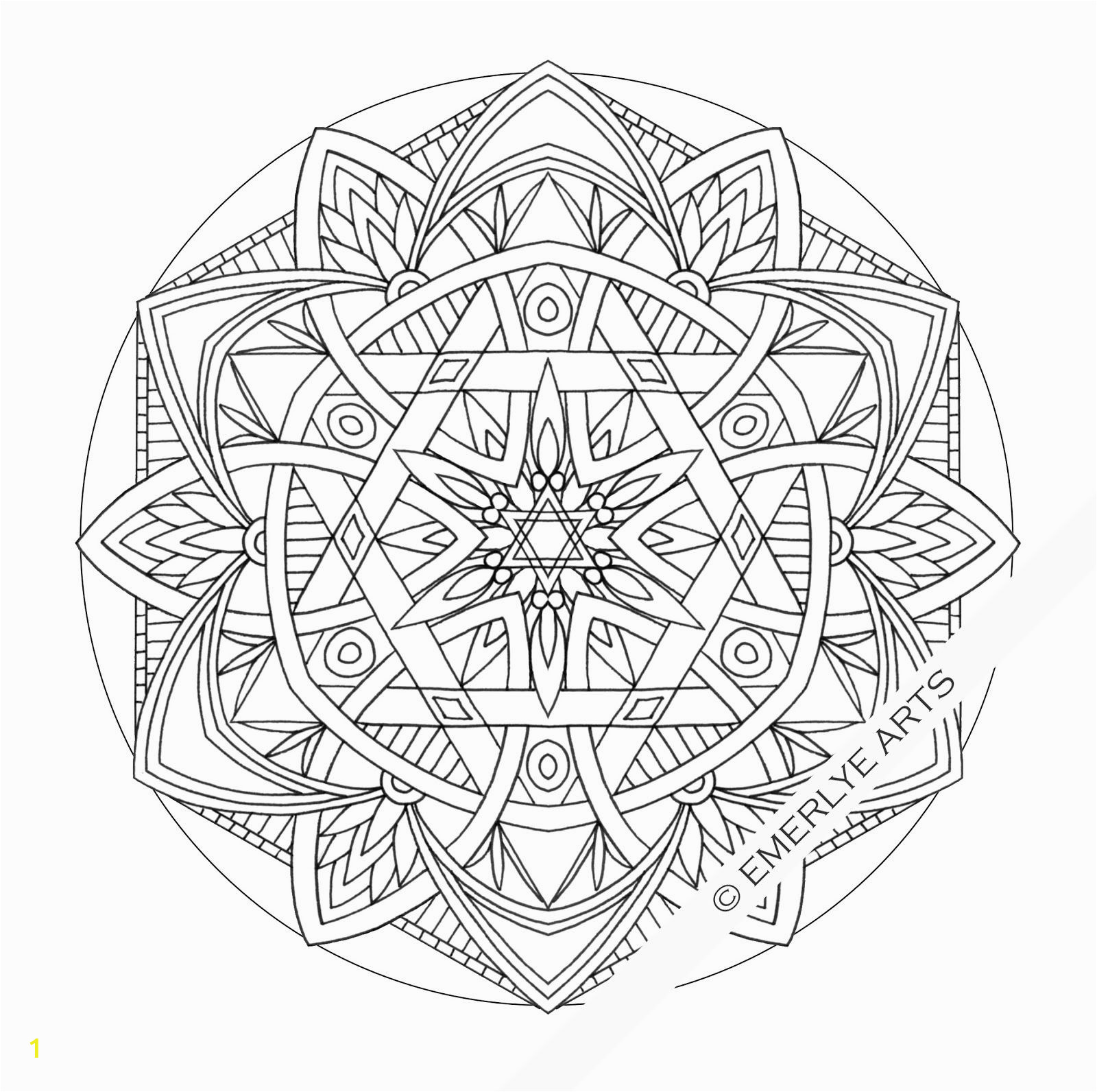 mandala coloring pages advanced level printable