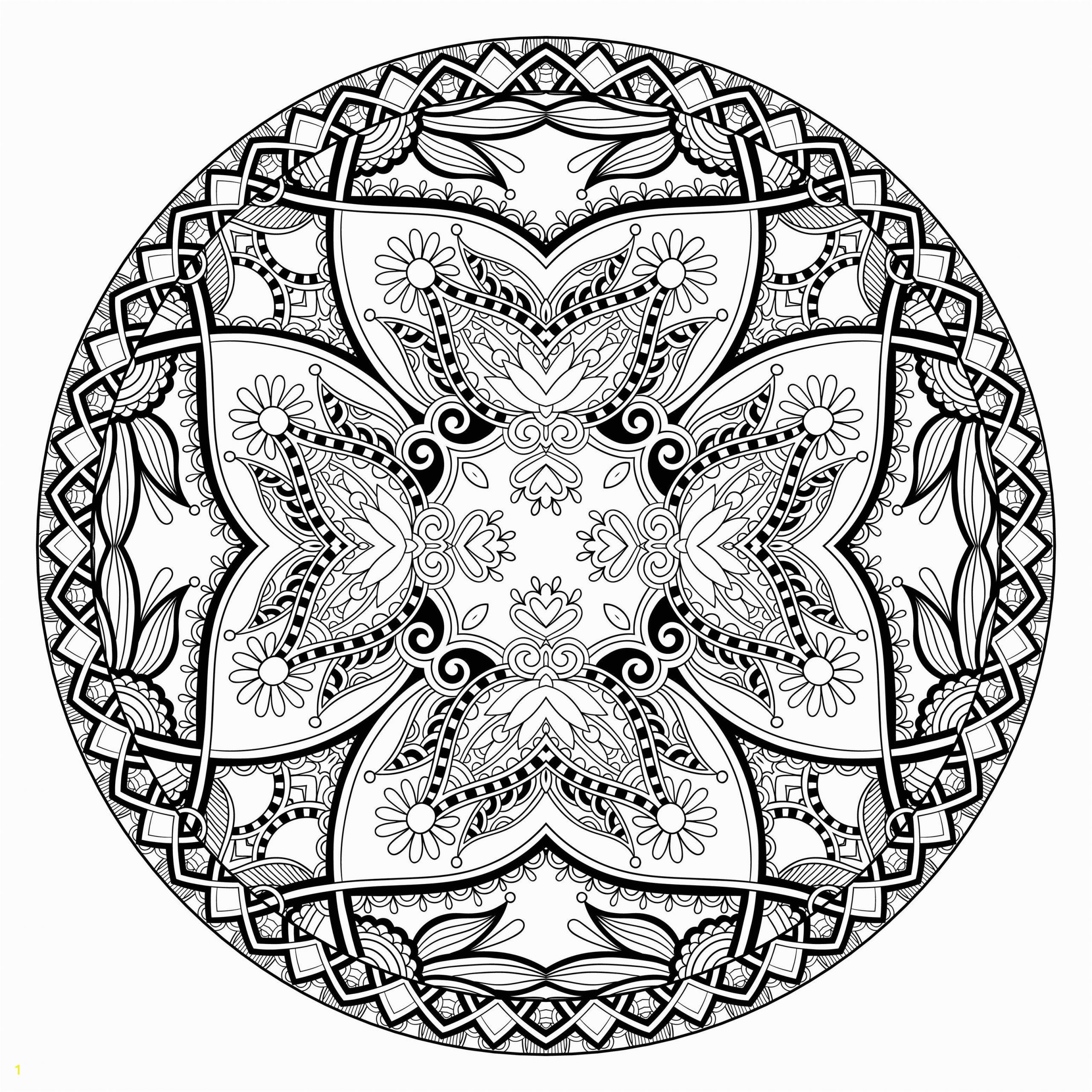 mandala coloring pages advanced level printable