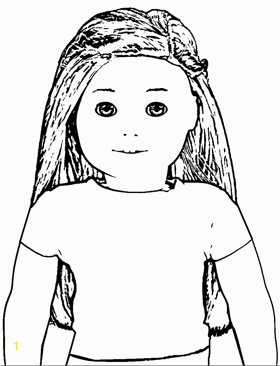 american girl coloring pages