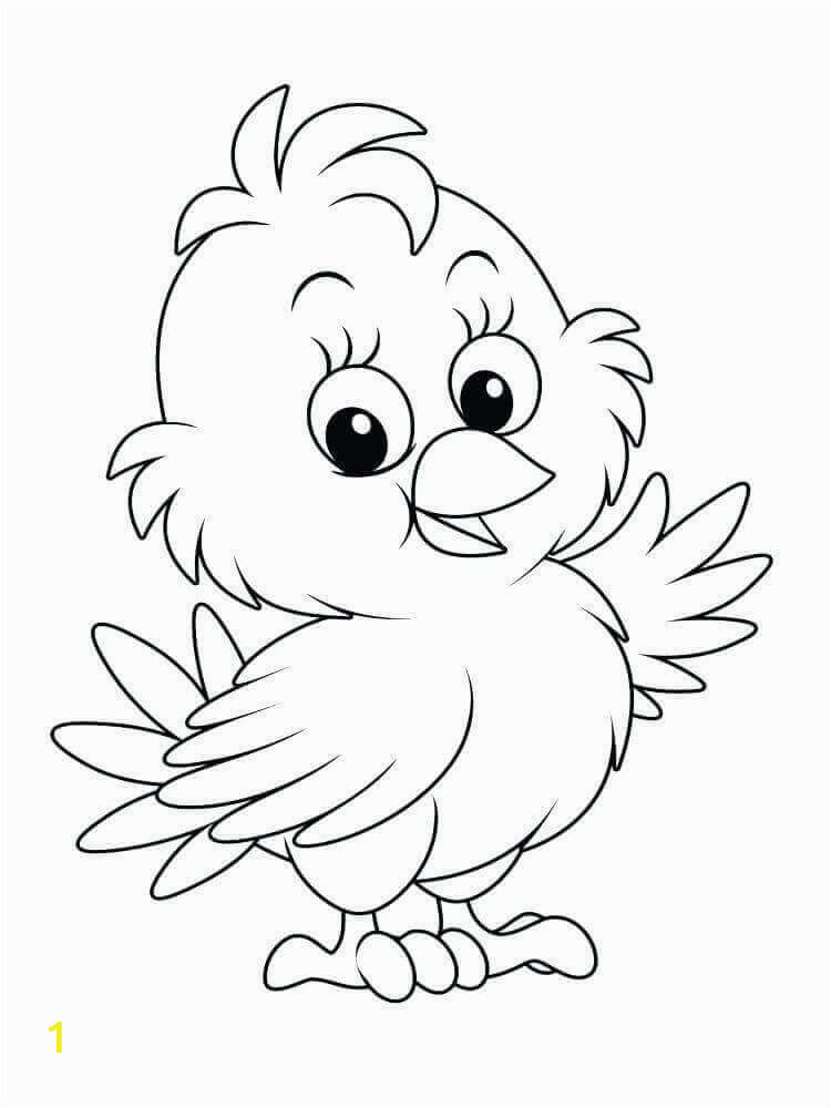 easter chick coloring pages