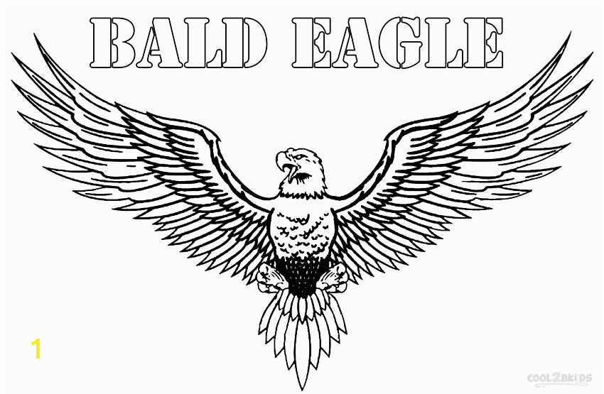 bald eagle coloring pages