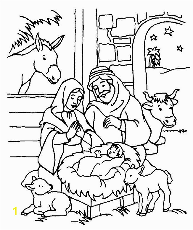 free printable bible christmas coloring