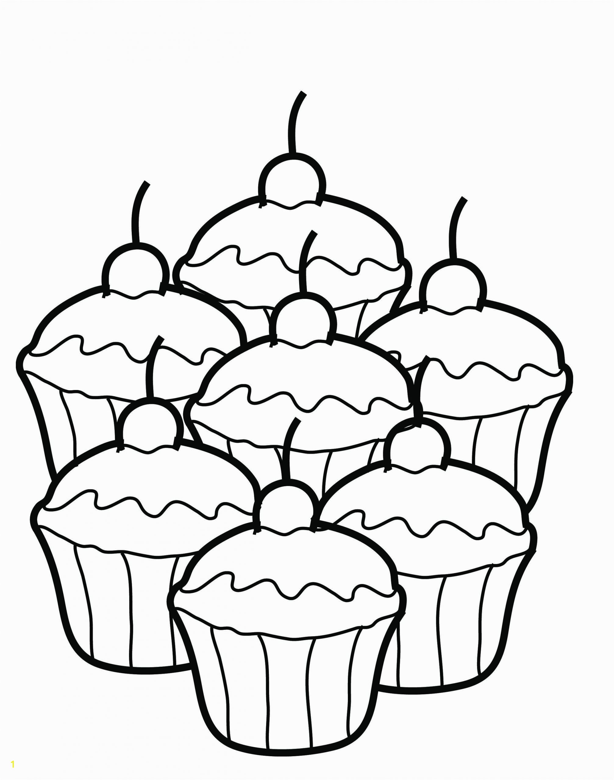 cupcake coloring pages