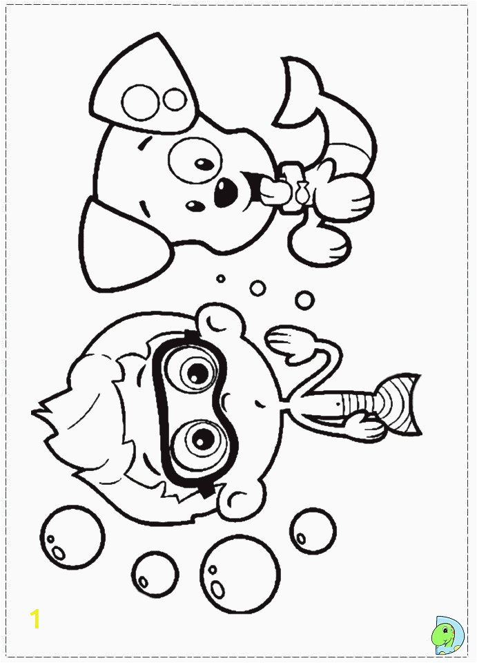 bubble guppies coloring book
