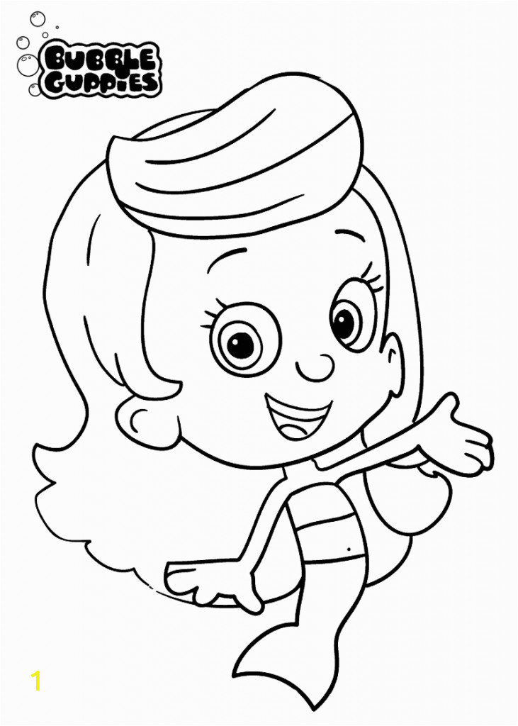 bubble guppies coloring pages