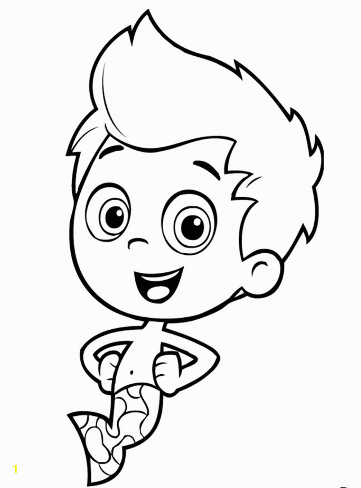 Free Printable Bubble Guppies Coloring Pages Bubble Guppies Coloring Pages Best Coloring Pages for Kids