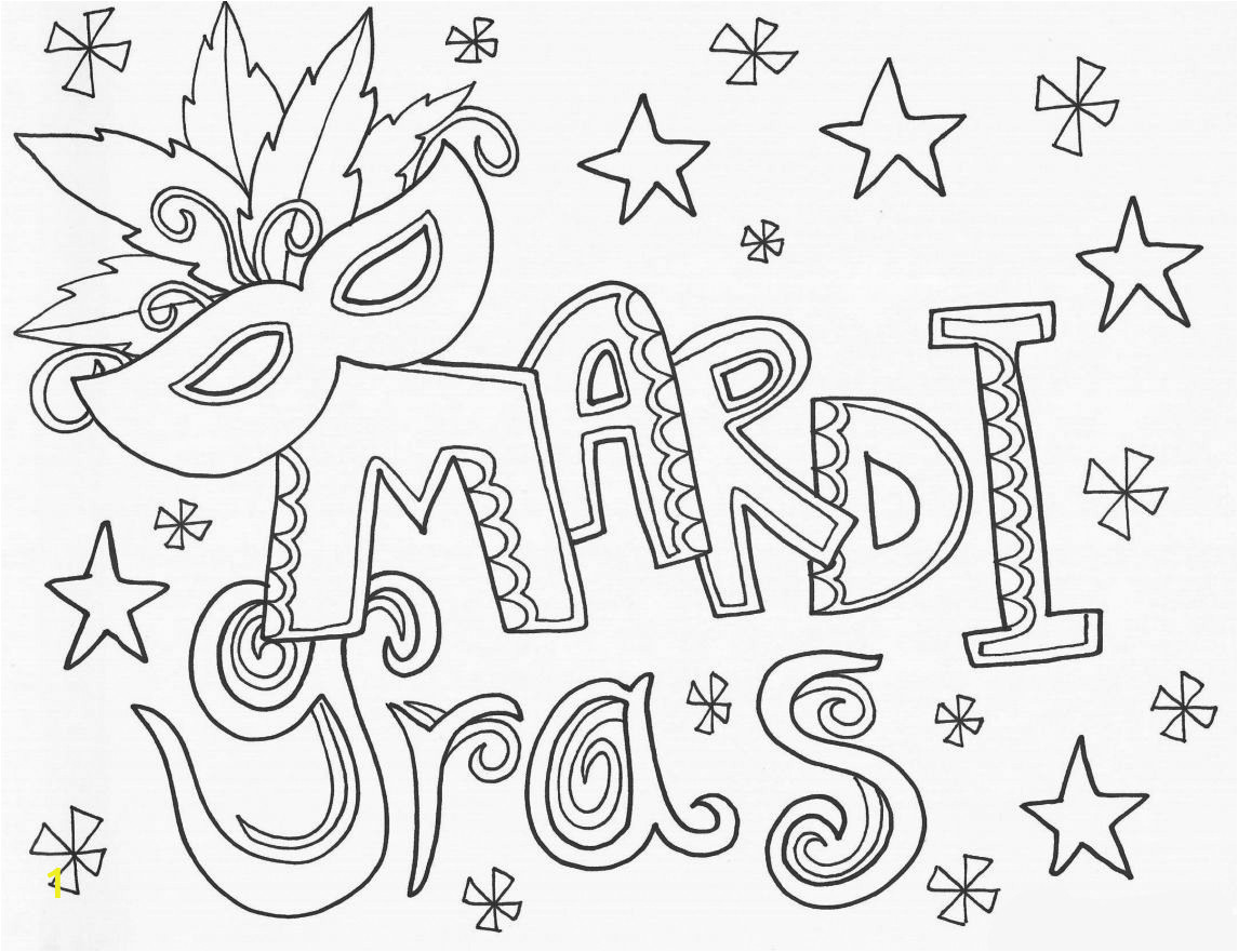 mardi gras coloring pages