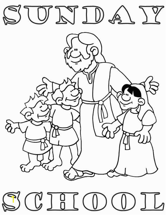 Free Printable Coloring Pages for Preschool Sunday School Free Printable Sunday School Coloring Pages – Scribblefun