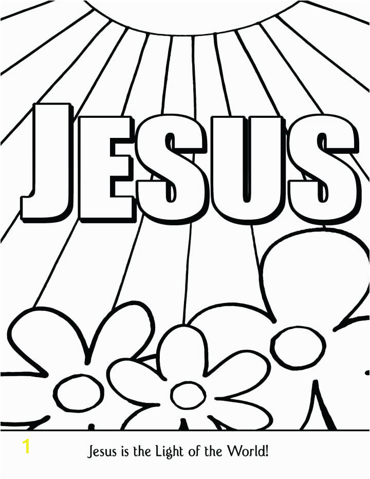 preschool sunday school coloring pages