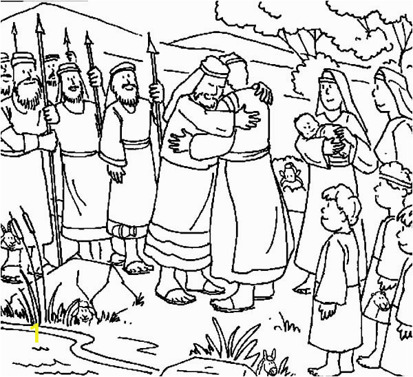 Free Printable Coloring Pages Of Jacob and Esau Jacob and Esau Activity Sheets