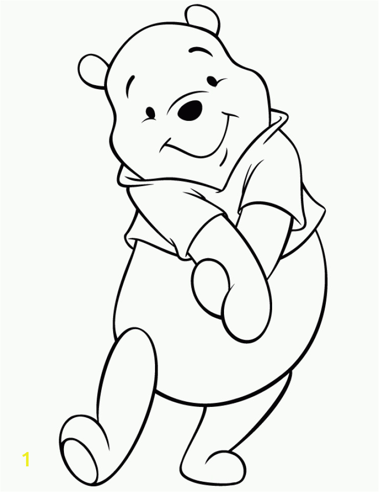 free printable winnie the pooh coloring pages