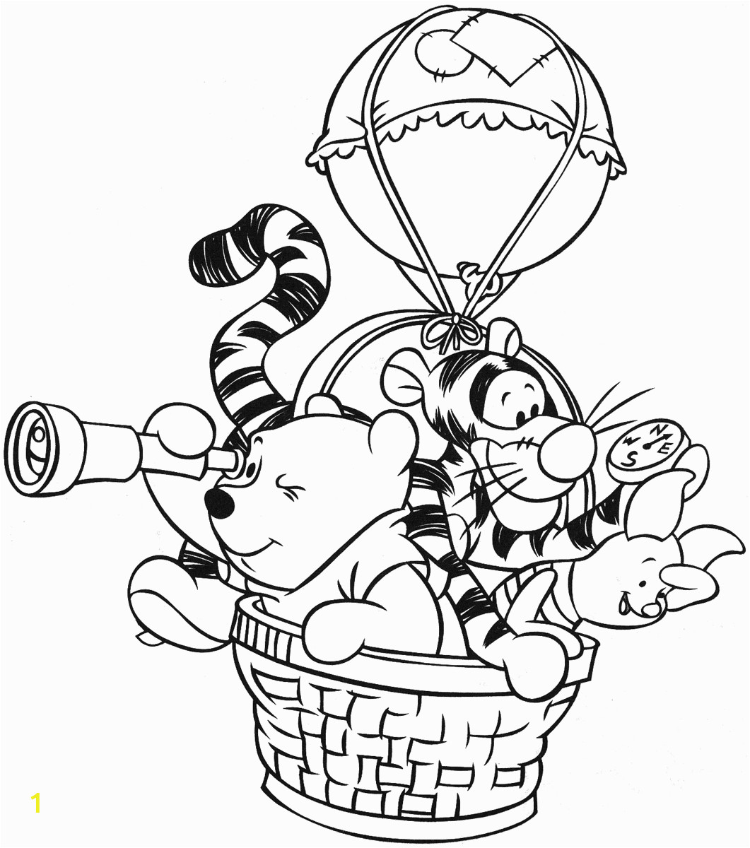 winnie pooh coloring page