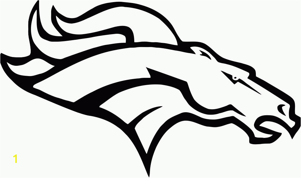 broncos printable coloring pages