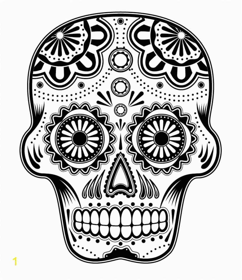 printable dia de los muertos coloring pages yzost