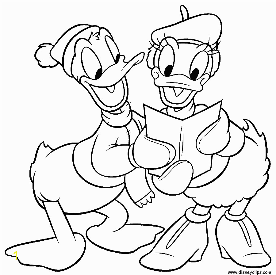cute chistmas disney coloring pages
