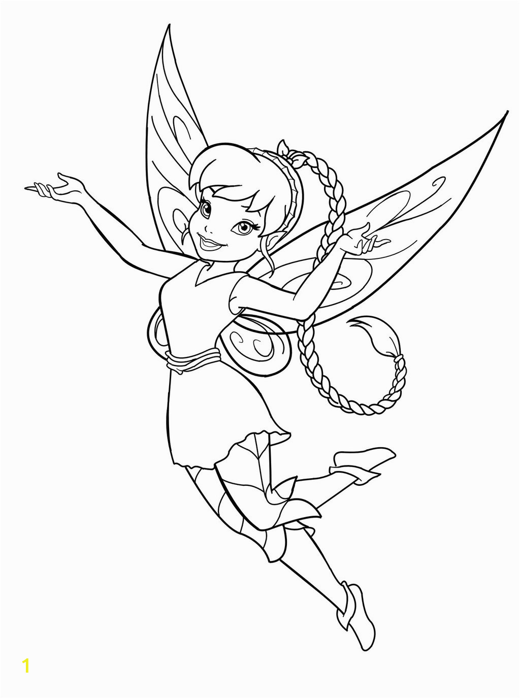 disney fairies coloring pages