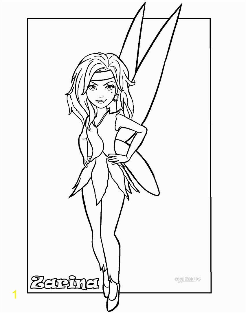 disney fairies coloring pages