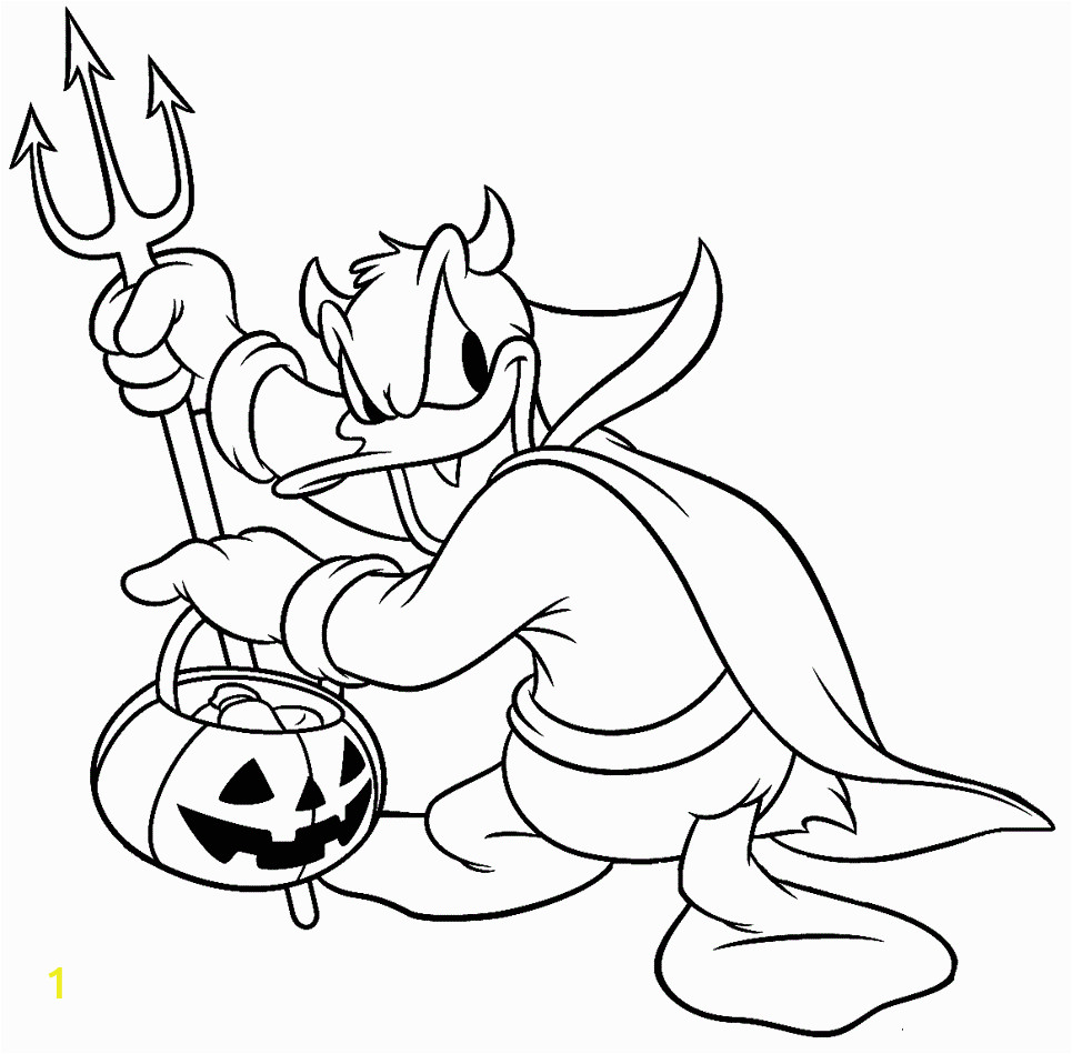 disney halloween coloring pages