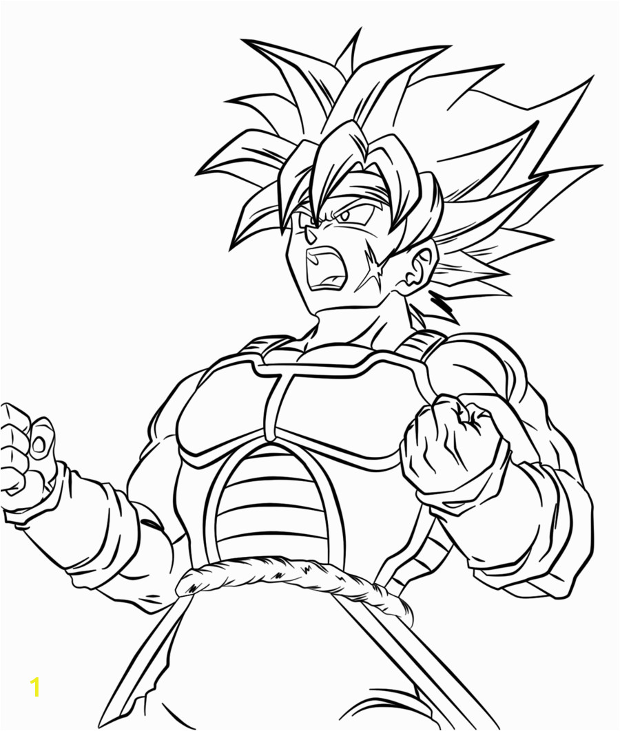 dragon ball z coloring lesson kids coloring page