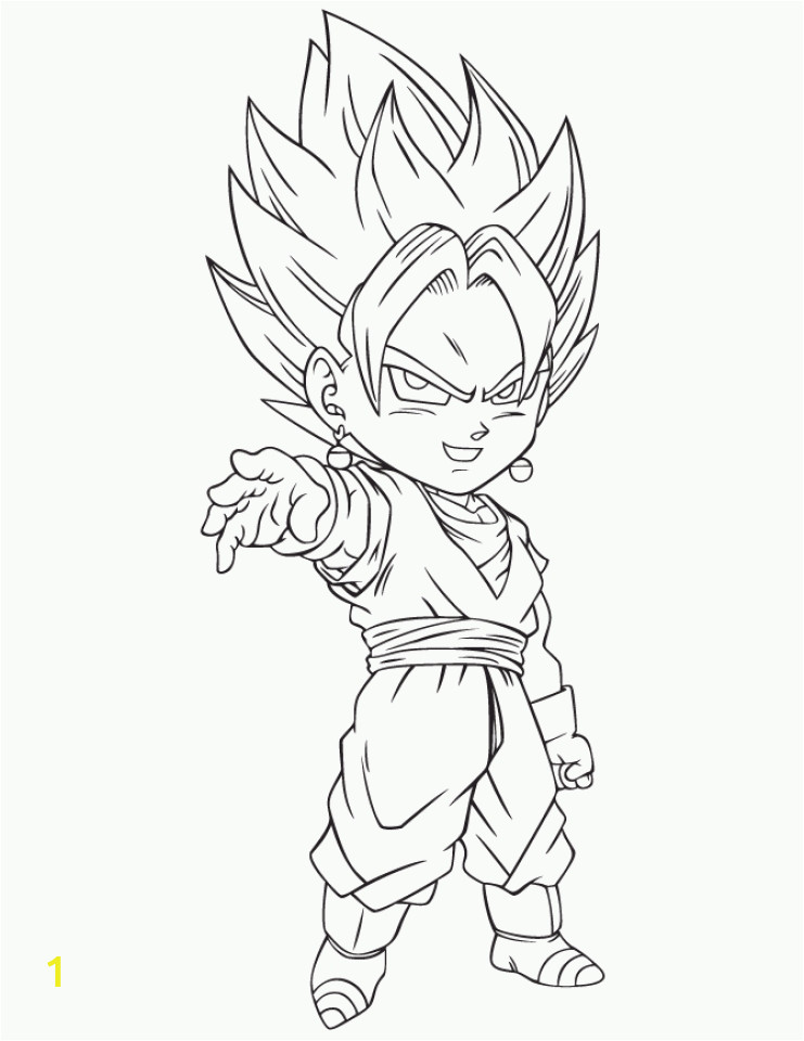 dragon ball z coloring pages free printable