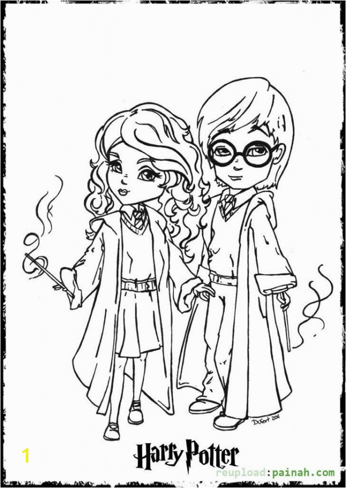 harry potter coloring pages printable free