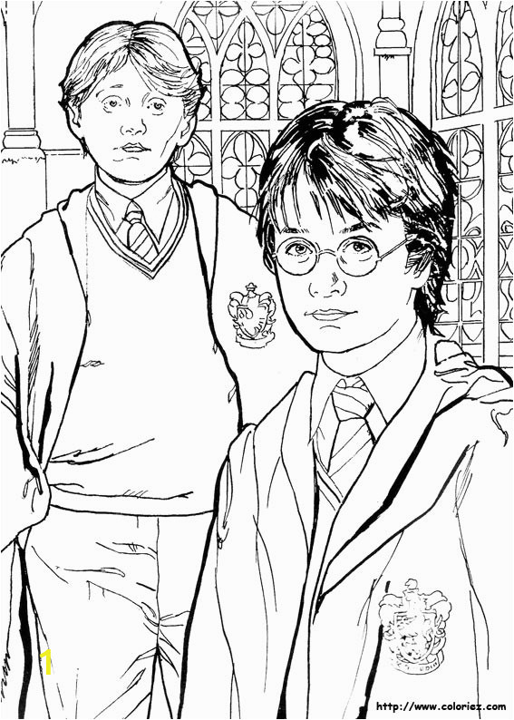 image=harry potter Coloring for kids harry potter 1