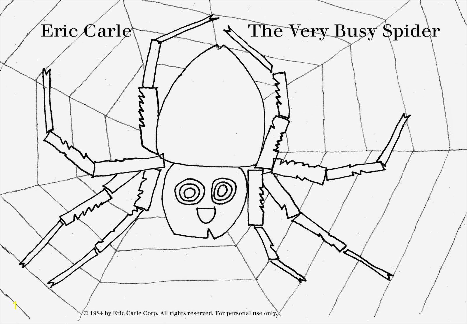 eric carle coloring sheets