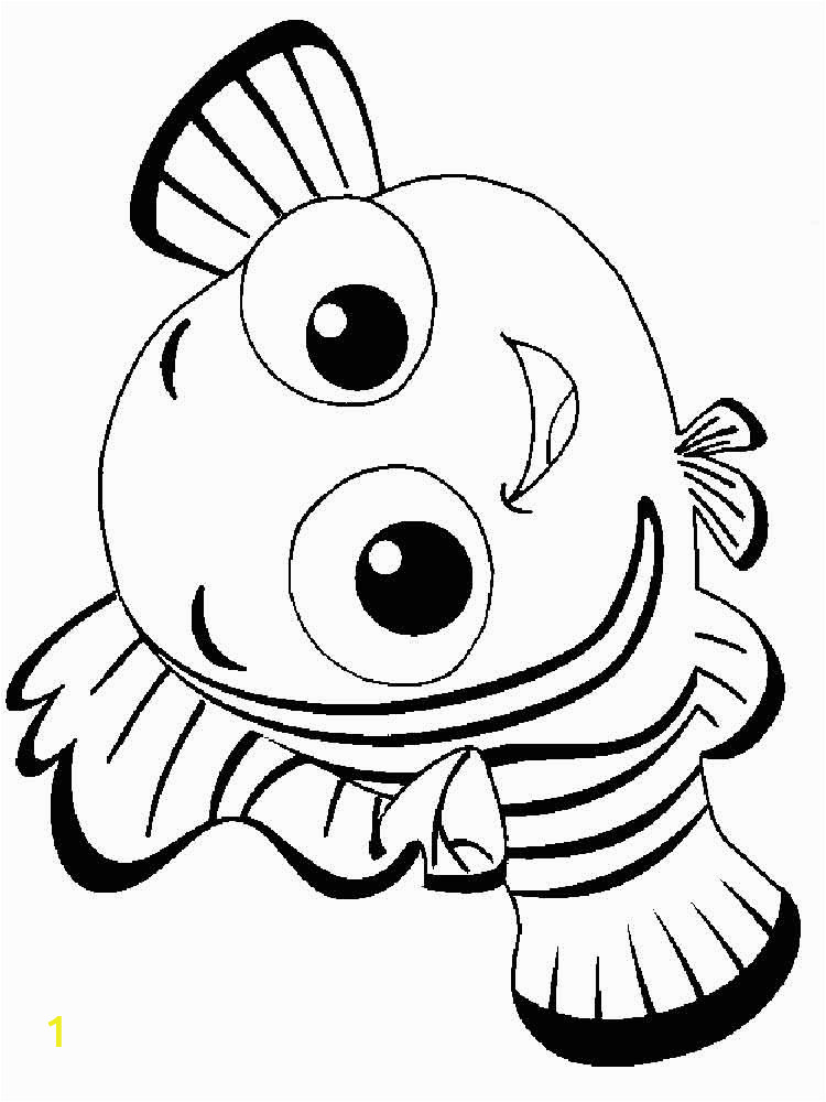 finding nemo coloring pages for kids