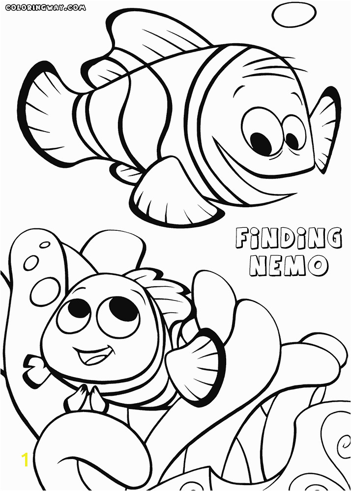 finding nemo coloring pages