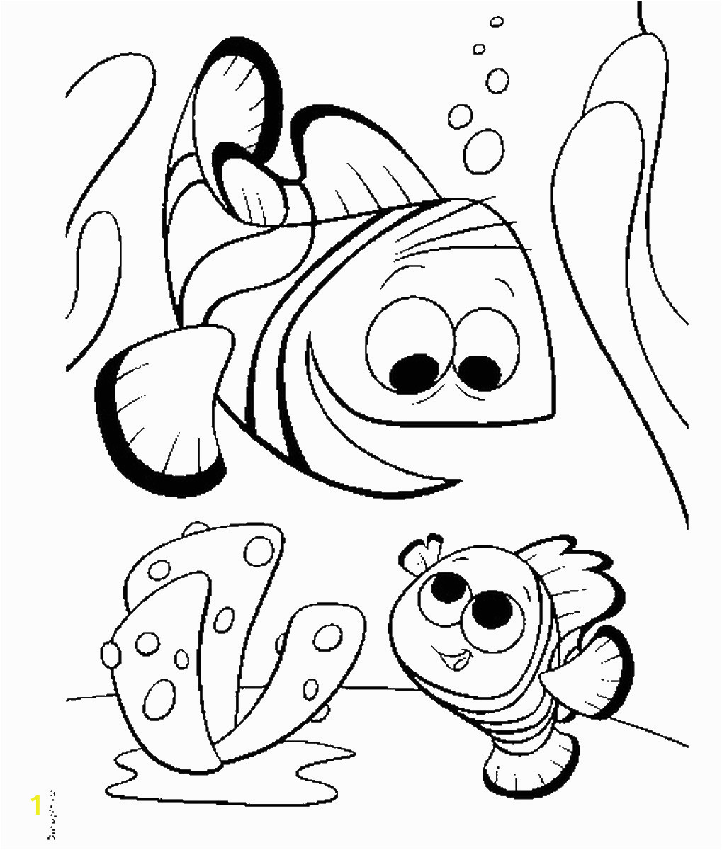 finding nemo coloring pages