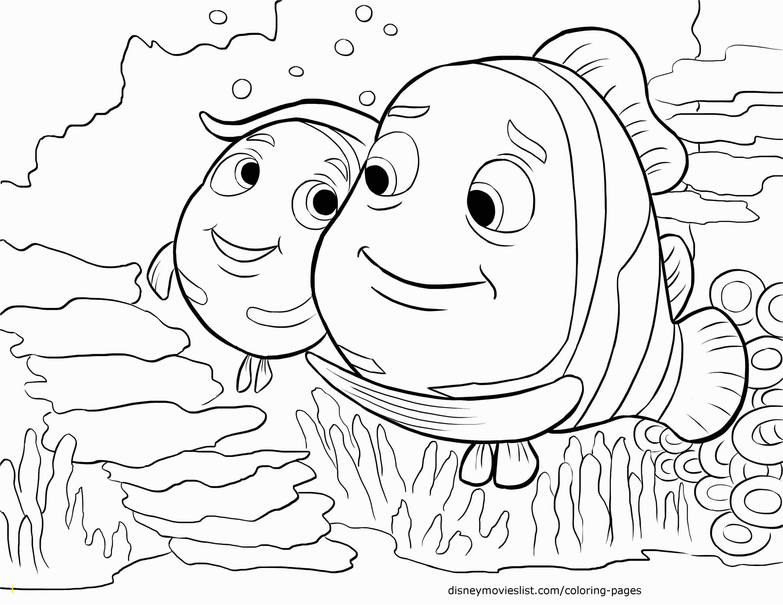 finding nemo coloring pages pdf