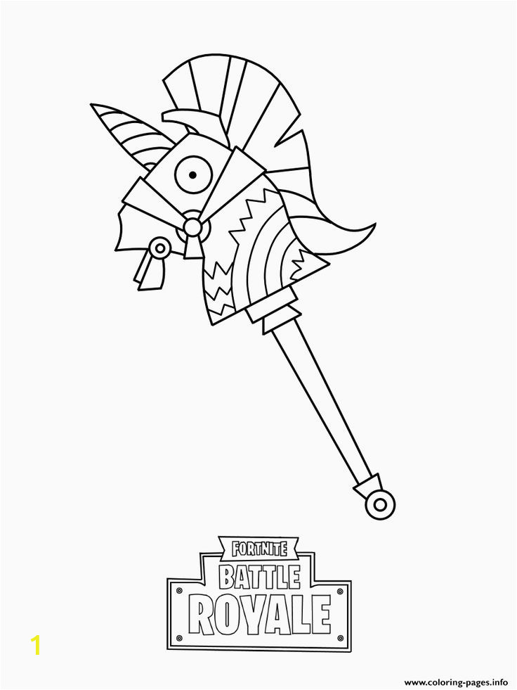 Free Printable fortnite Llama Coloring Pages 28 fortnite Llama Coloring Page Em 2020