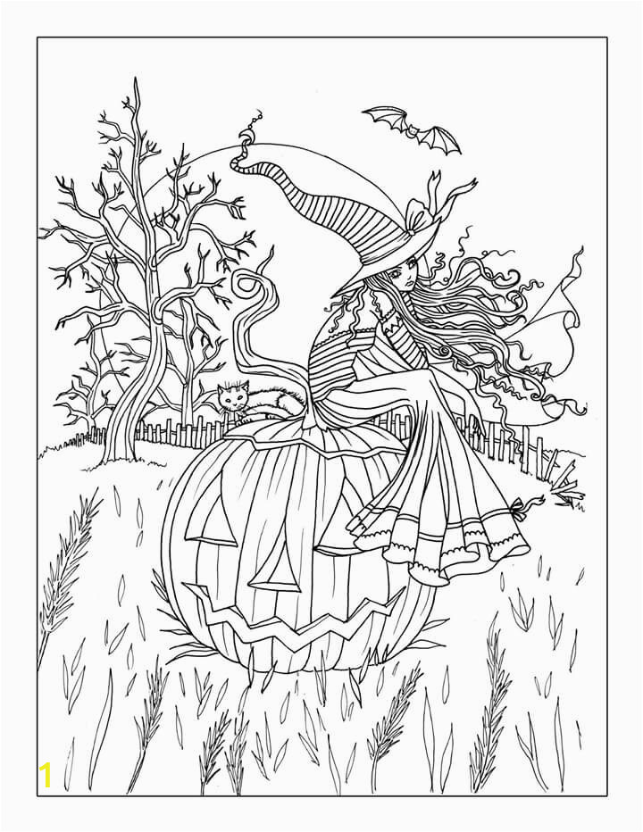 free printable halloween coloring pages adults