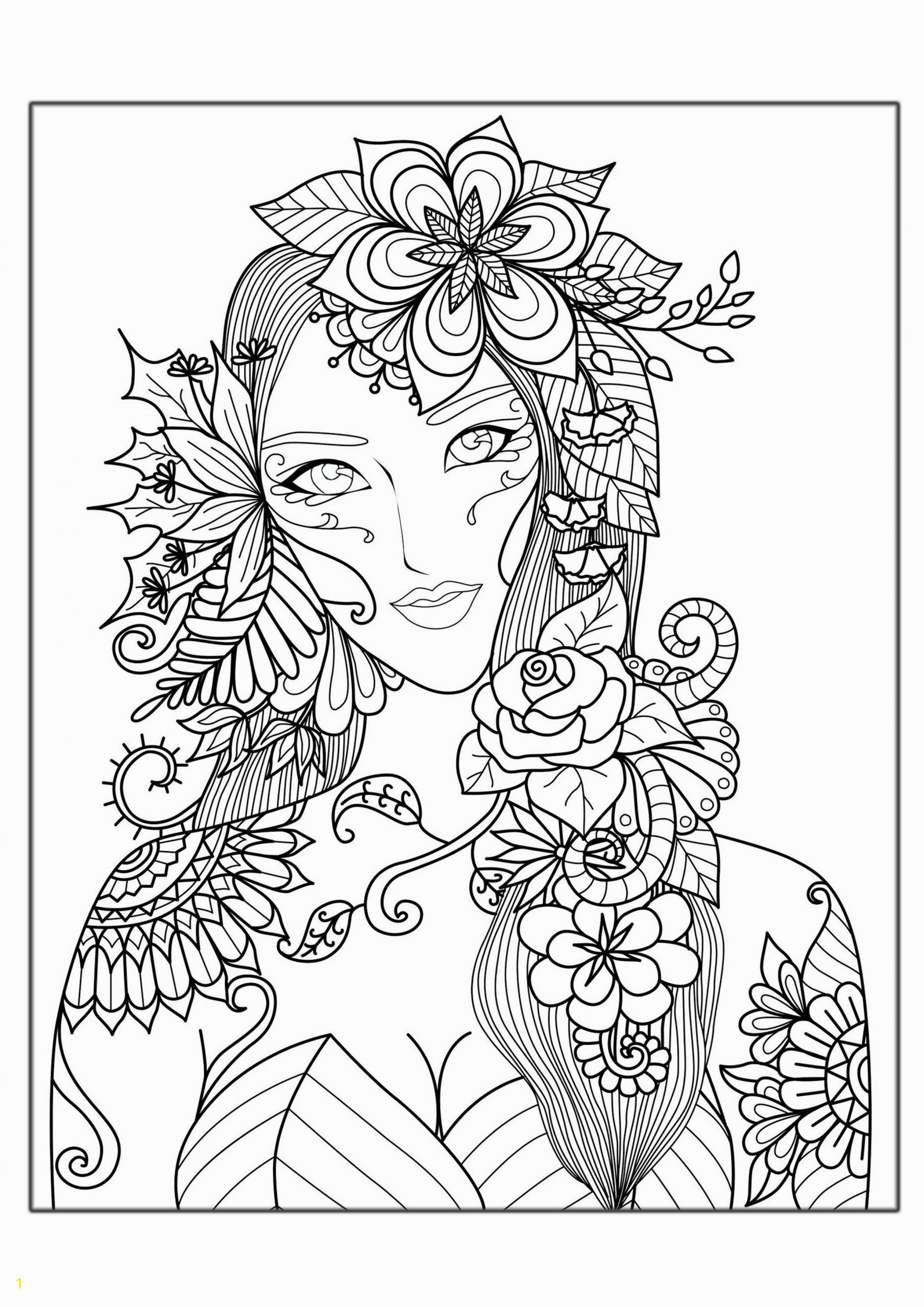 hard coloring pages adults