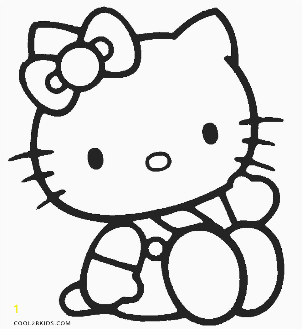 hello kitty coloring pages