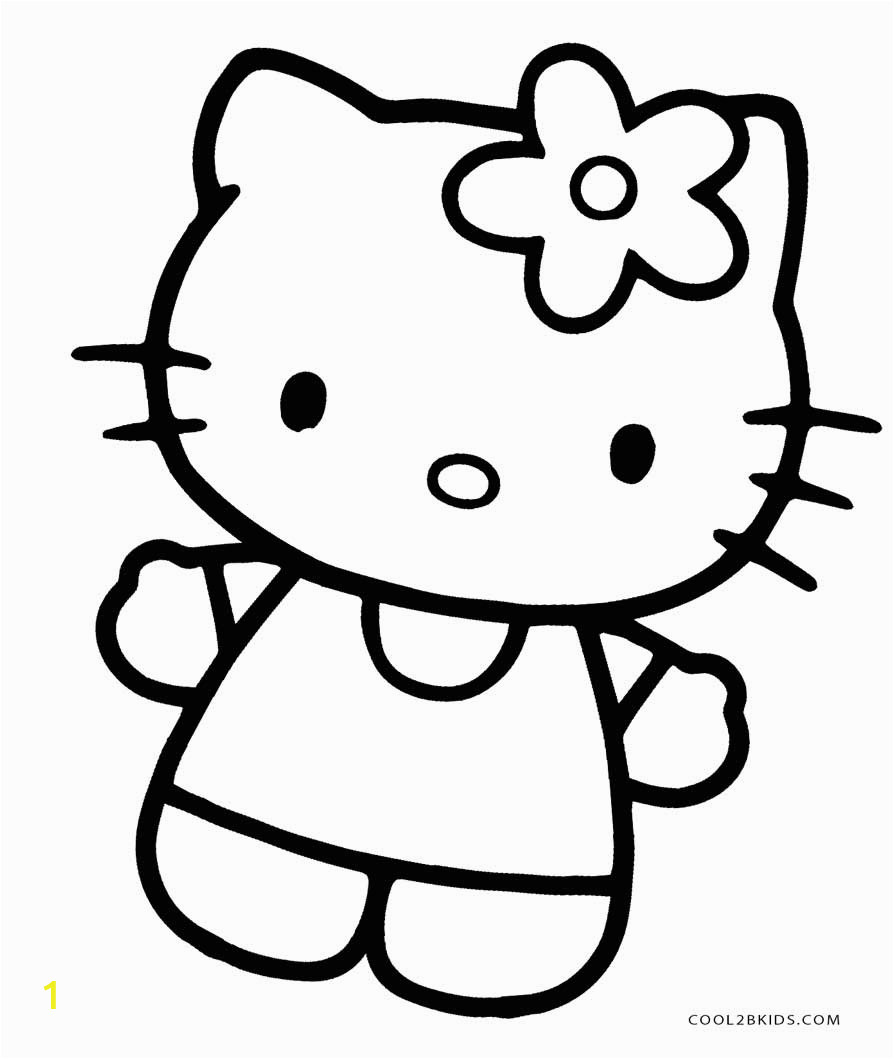 hello kitty coloring pages