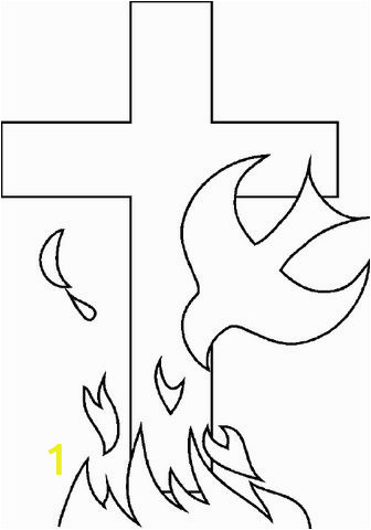 Free Printable Holy Spirit Coloring Pages Holy Spirit Coloring Page