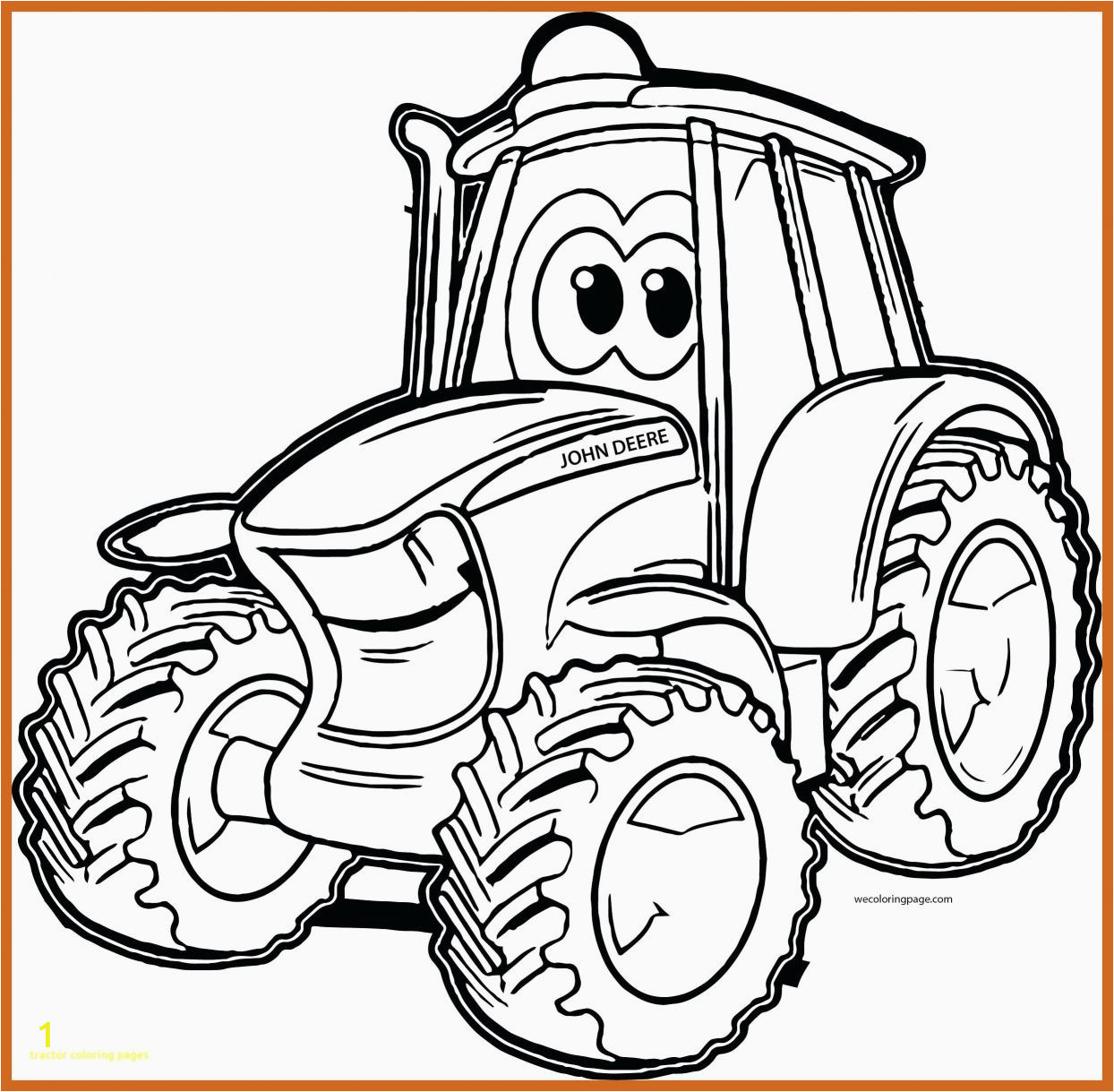 john deere coloring pages