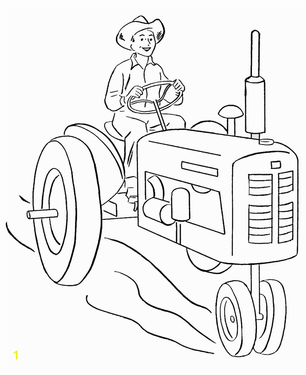 john deere coloring pages