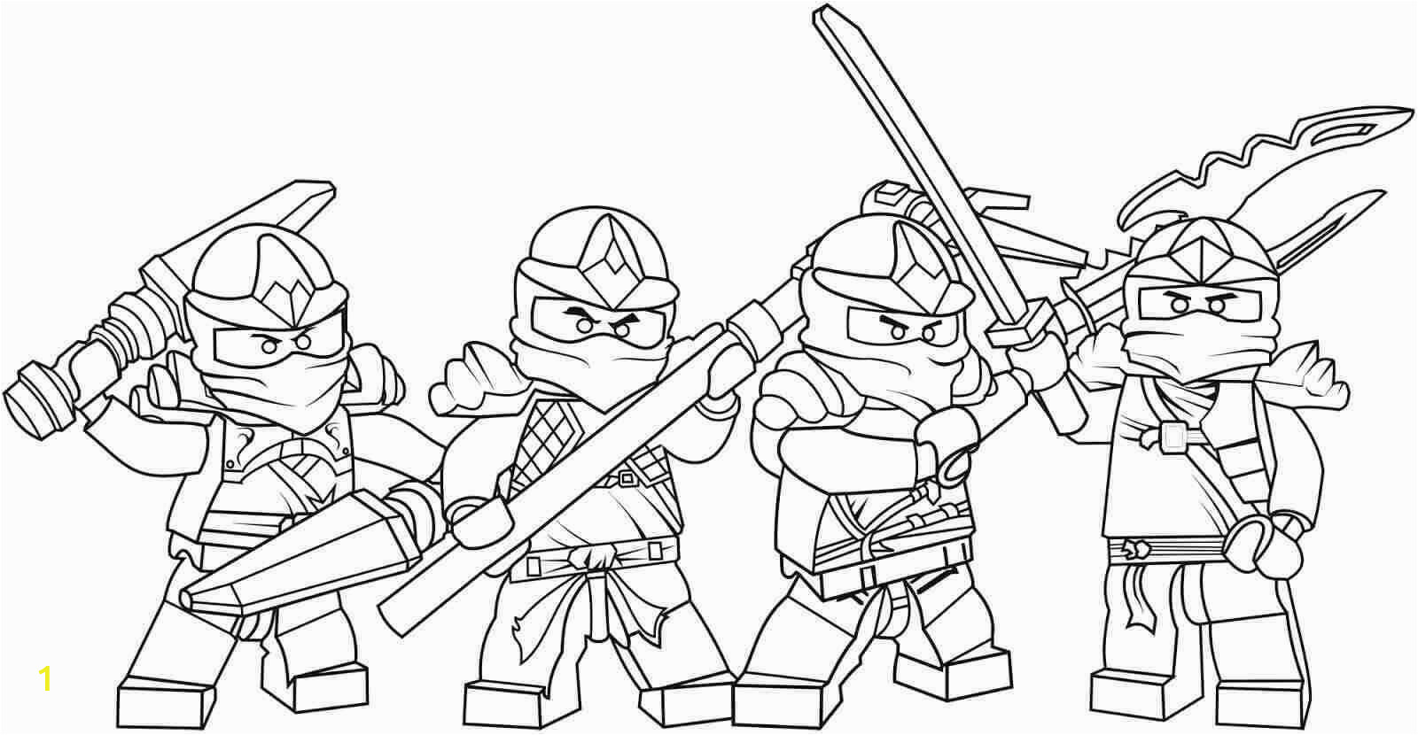 lego ninjago coloring pages