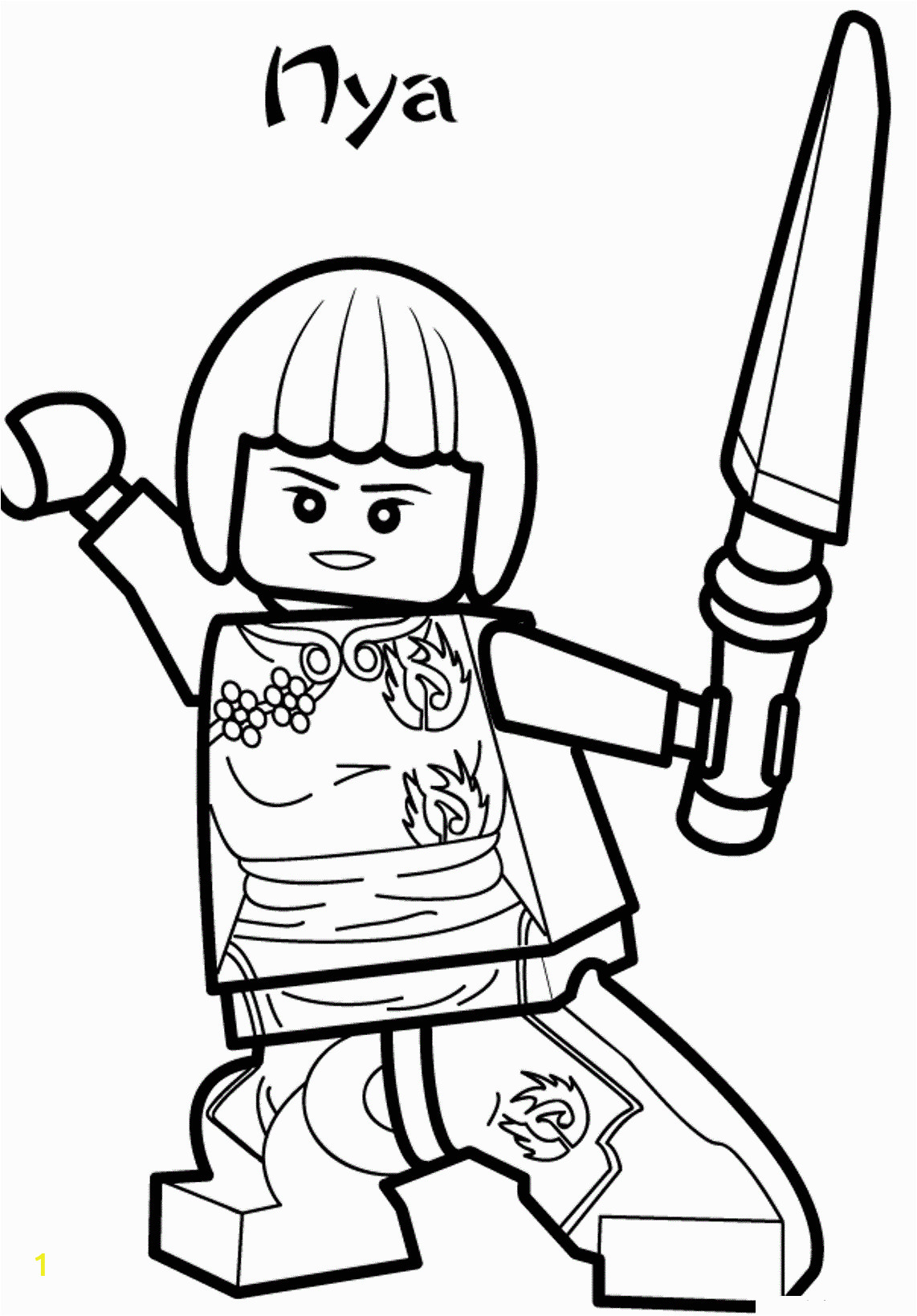 lego ninjago coloring pages