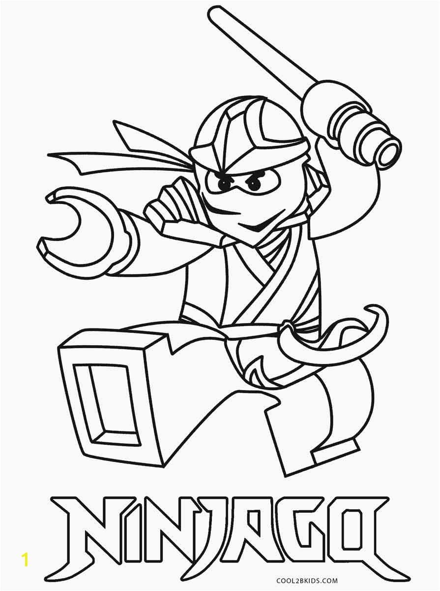 ninjago coloring pages