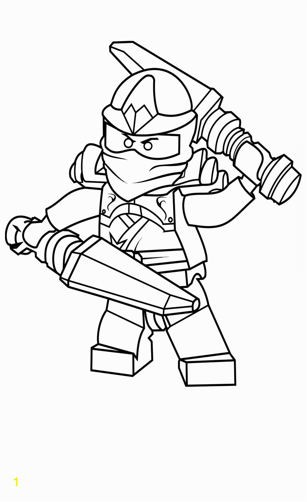 lego ninjago coloring pages